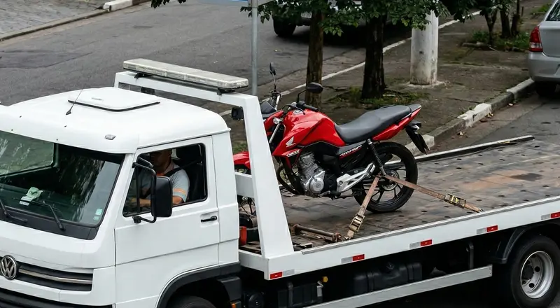 Reboque de moto em Uruguaiana – guincho especializado para motocicletas